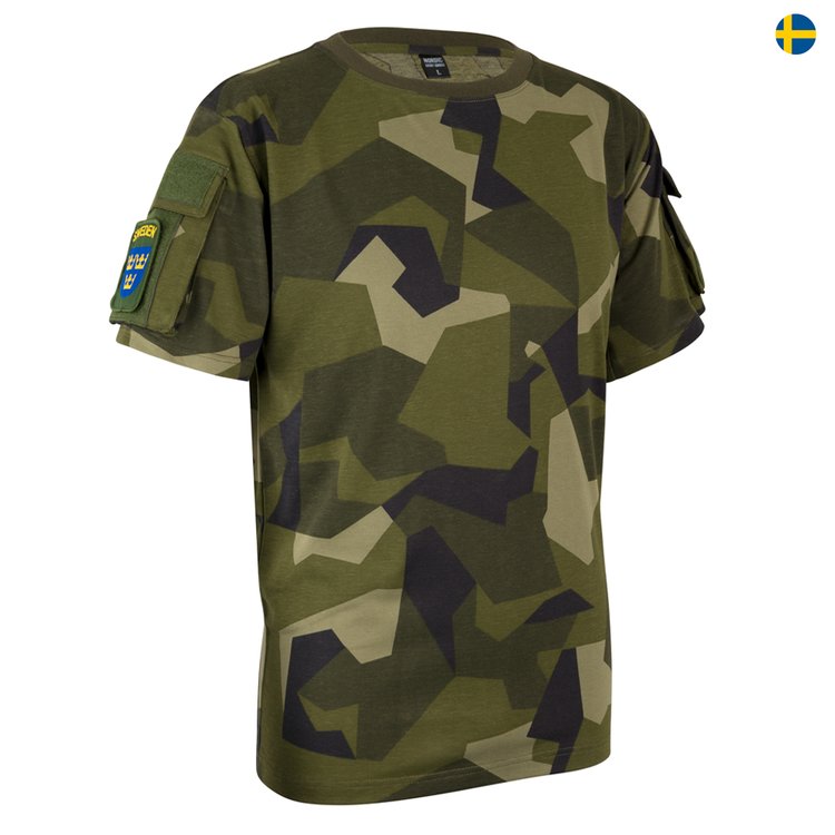 Tričko Elite SE M90 kr.rukáv švédsky maskáč