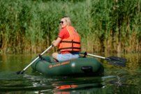 Čln Kolibri K-220 zelený, lamelová podlaha