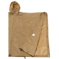 US Pršiplášť PONCHO RipStop, coyote