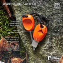 Kresadlo Light My Fire FireSteel SCOUT 2v1, cocoshell