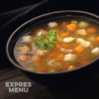 Kurací vývar so zeleninou 1 porcia (330 g)