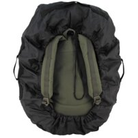 Nepremokavý poťah na ruksak 80-100L, čierna
