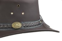 Klobúk Holley - kožený