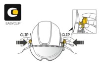 Petzl VIZIR ochranný štít na prilbu
