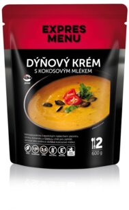 Tekvicový krém s kokosovým mliekom 2 porcie (600 g)