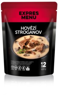 Hovädzí Stroganov 2 porcie (600 g)