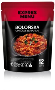 Bolonská omáčka s tempehom 2 porcie (600 g)