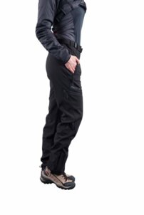 Dámske 2l softshell kalhoty GTX black