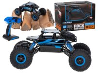 Diaľkovo ovládané auto RC Rock Crawler HB 2,4 GHz 1:18 modré