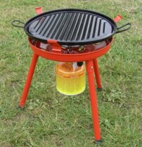 YATE Viacúčelový varič & gril, 3nohy, platnička 40 cm, GR-823
