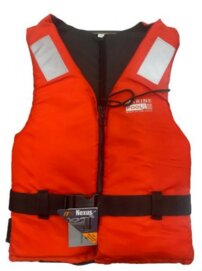 Záchranná vesta Marinepool 50N Active 50-70 kg- červená/čierna