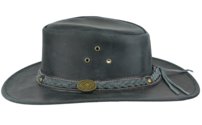 Klobúk Williams - kožený