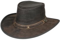 Klobúk Kangaroo Sundowner - kožený