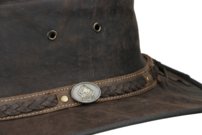 Klobúk Kangaroo Sundowner - kožený