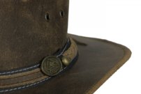 Klobúk Irving - kožený