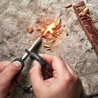 Kresadlo Light My Fire FireSteel ARMY 2v1, cocoshell