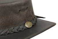 Klobúk Kangaroo Squashy - kožený