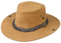 Klobúk Flinders - kožený