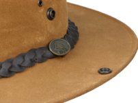 Klobúk Flinders - kožený